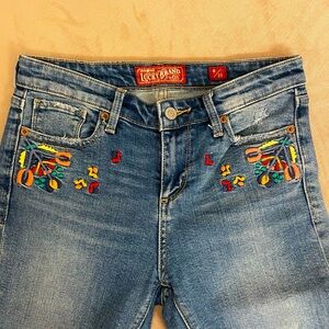 Lucky Brand Ava Skinny Ankle